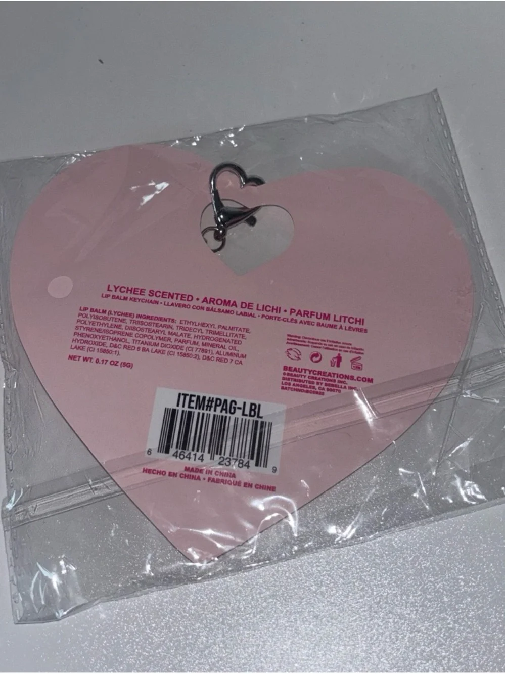 Beauty Creations heart shaped